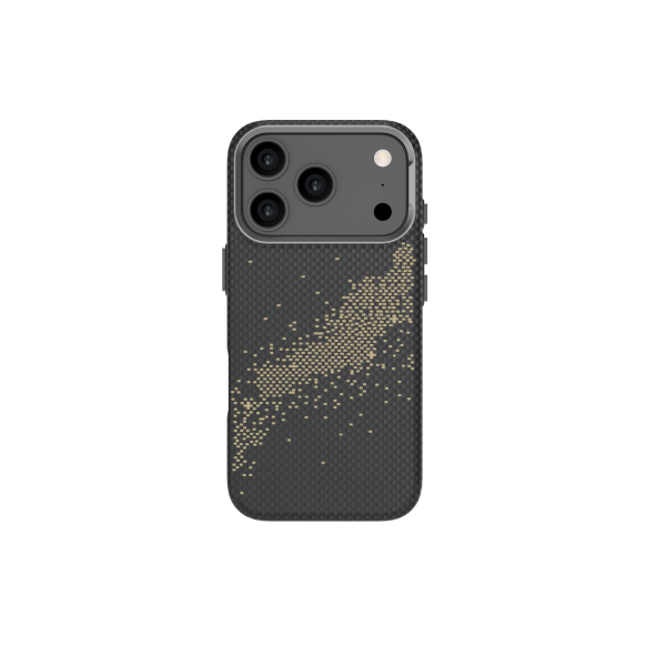 Чехол Moreus Way MagSafe 18 Pro Max Brown/Gold